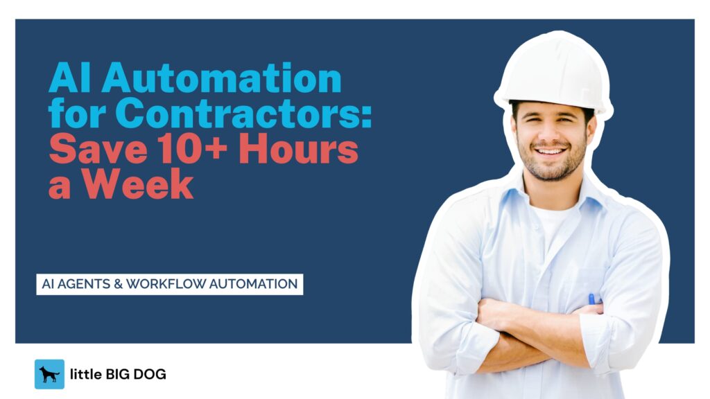 Graphic for AI Automations for Contractors